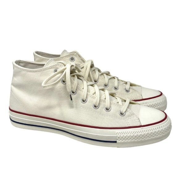 Converse CONS Chuck Taylor All Star Pro Mid Top Womens Egret Blue Canvas A02137C - Picture 2 of 7